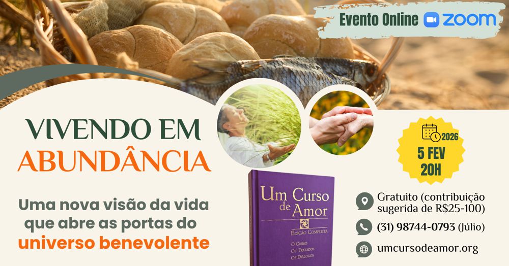 Clique para informações Evento Online: Uma Nova Visão