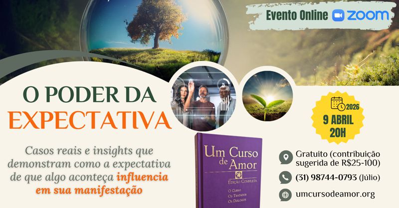 Clique para informações Evento Online: Uma Nova Visão