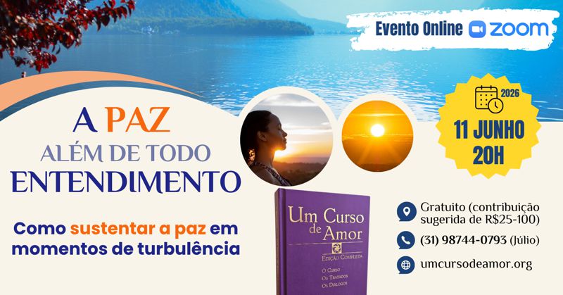 Clique para informações Evento Online: Uma Nova Visão